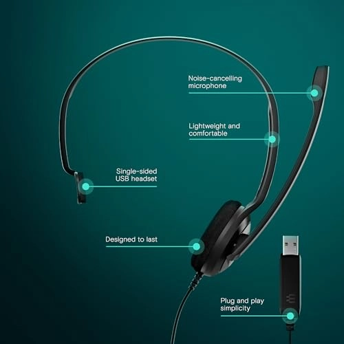 PC 7 USB Wired Headset