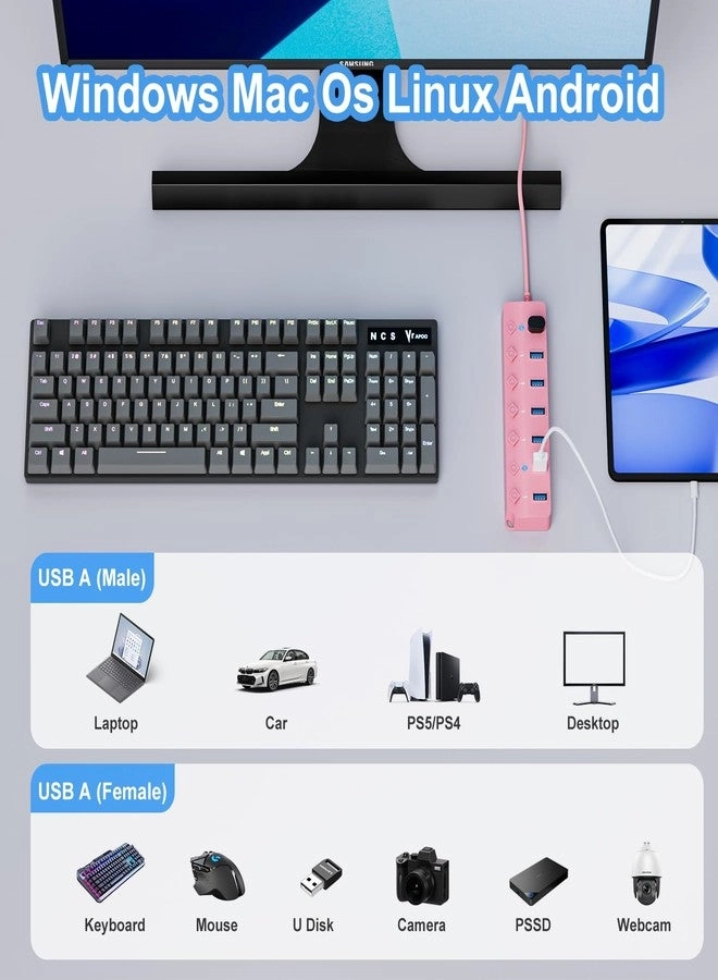 7-Port USB Hub - PC