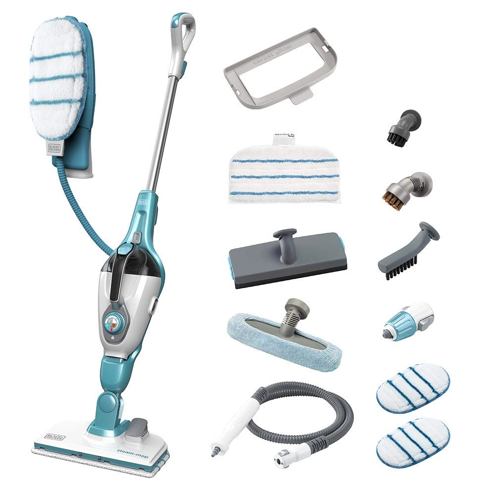 Black & Decker 13-in-1 Steam/Steamless Steam Mop - 0.04 Liters