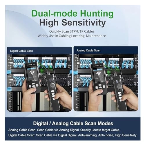 Network Cable Tester - RJ45 RJ11 BNC Length Test