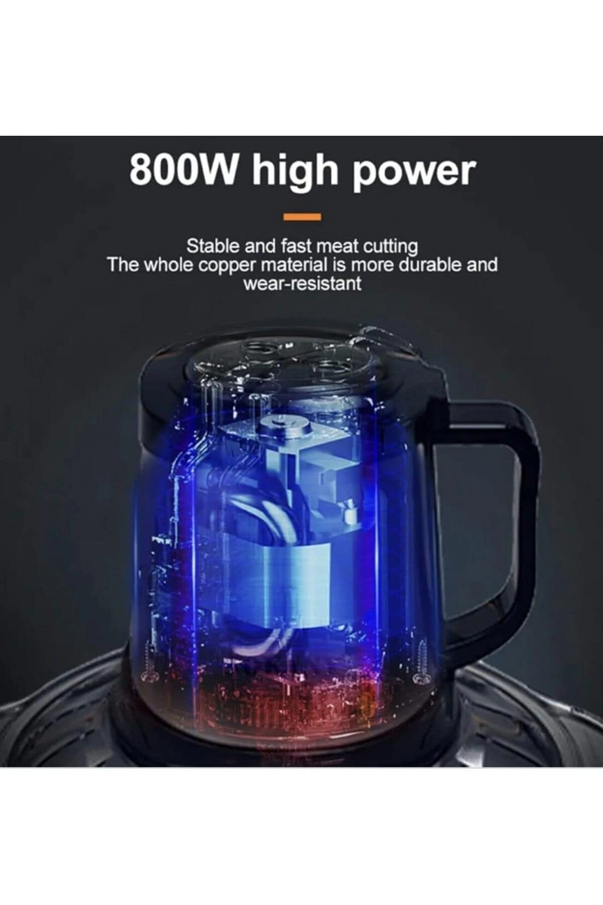 Food Chopper Grinder - 5L Electric