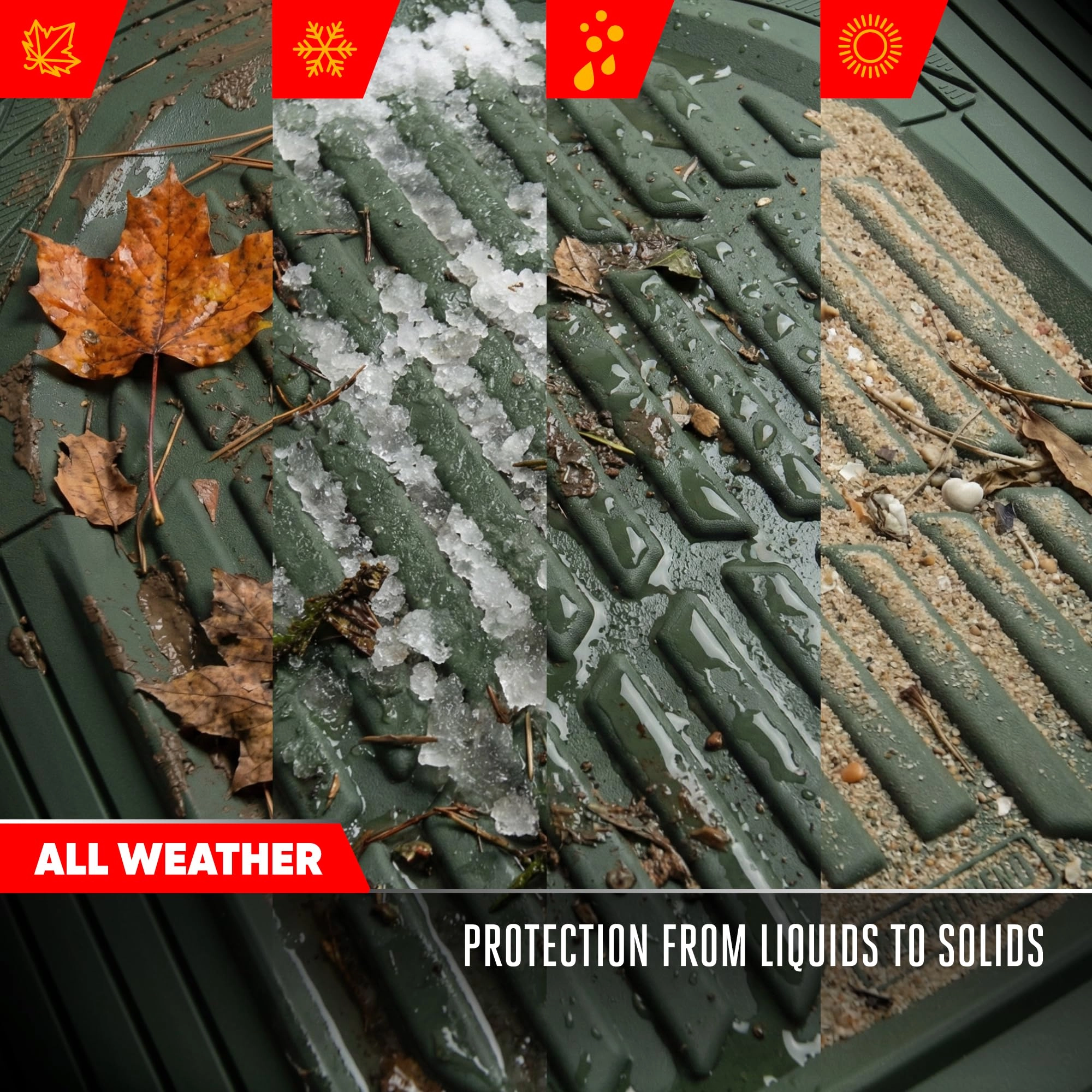 FlexTough LITE - Full Set All-Weather Green