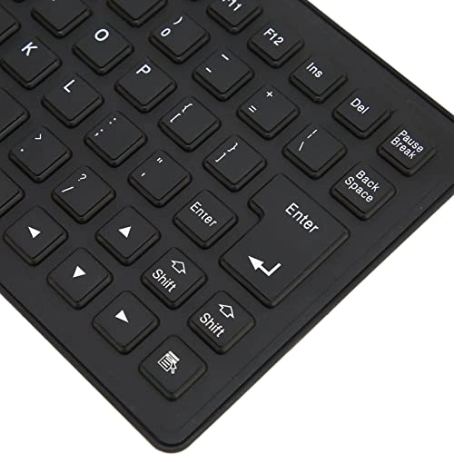 Foldable Silicone Keyboard - Wired/Wireless