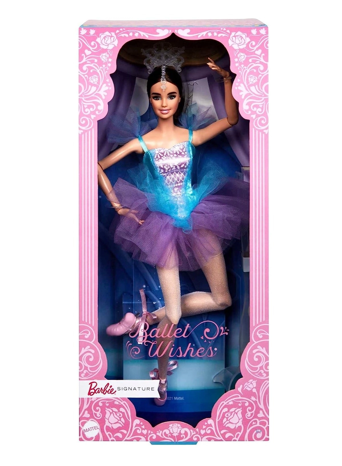 Barbie Signature Ballet Wishes Doll - Multicolour