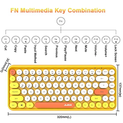 Wireless Bluetooth keyboard - Wireless