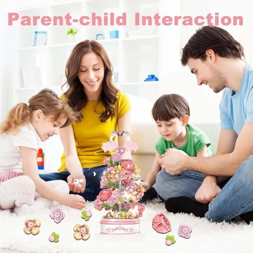 Flowers Music Box - 713PCS