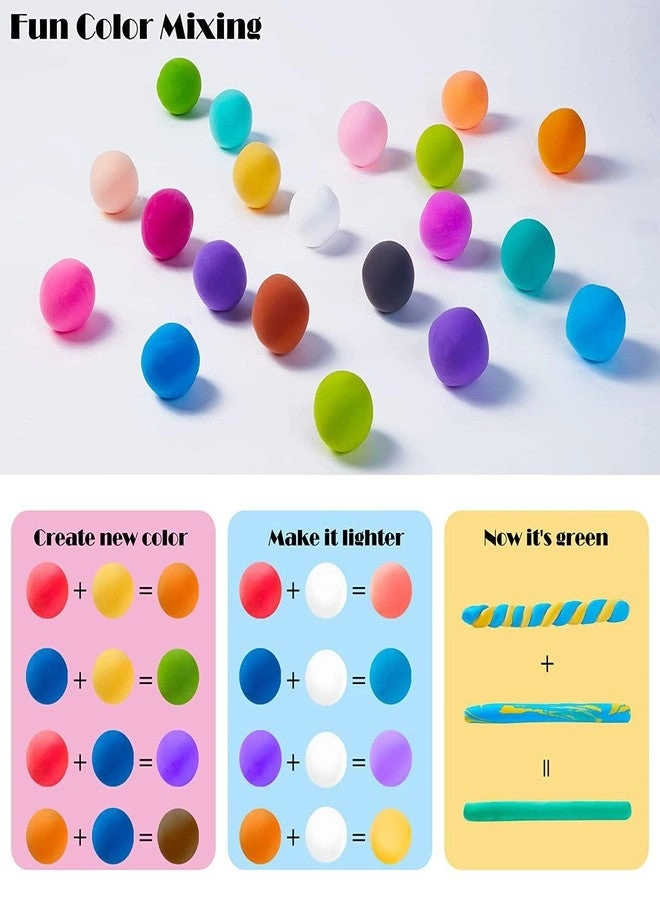 Air Dry Clay - 188 g 24 pcs.
