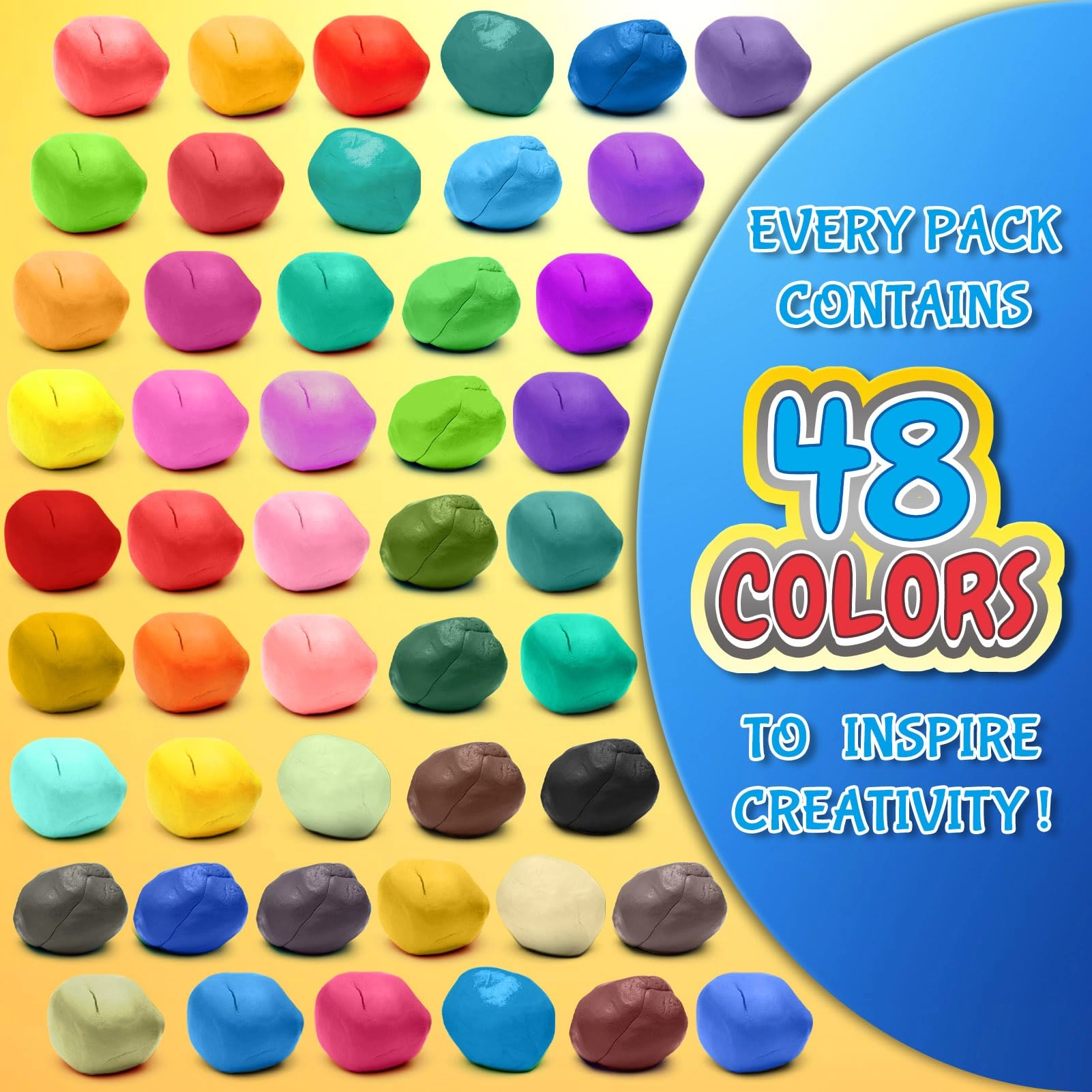 Magic Clay - 48 colors 3+ years