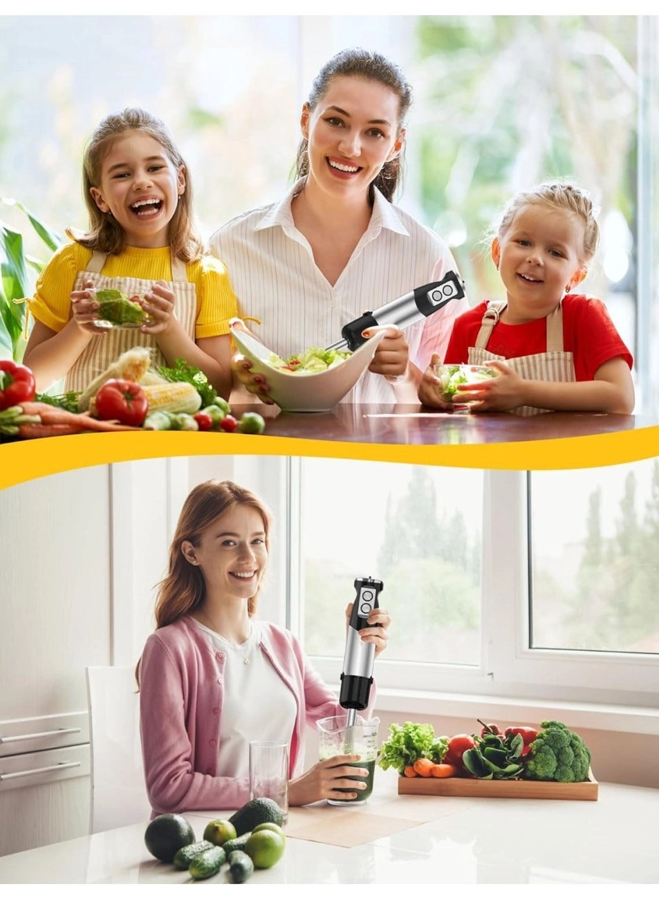 HB-8001 - 5-in-1 Hand Immersion Blender