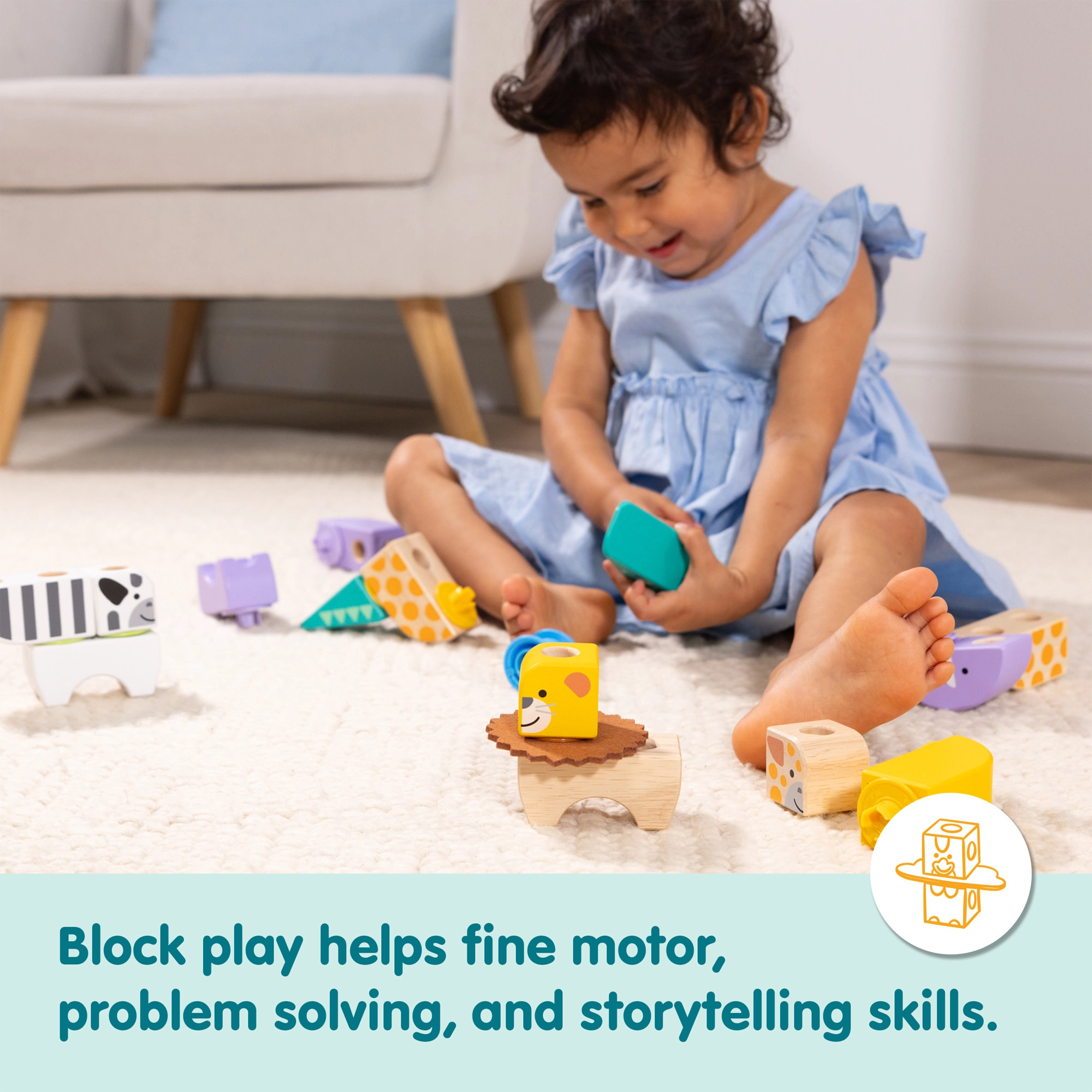 Blockables Safari - 34 pcs