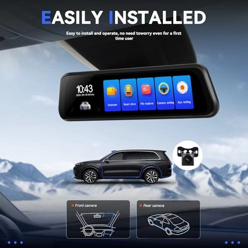 4K Rckspiegel Kamera