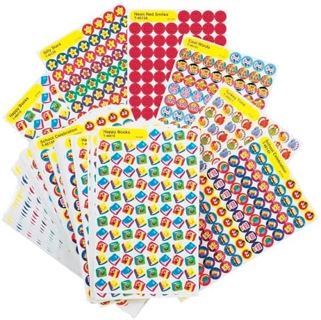 Trend Enterprises Positive Messages Sticker Book 9000 pcs
