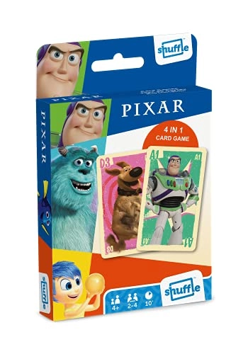Pixar Card Games - 4 in 1 Snap Pairs