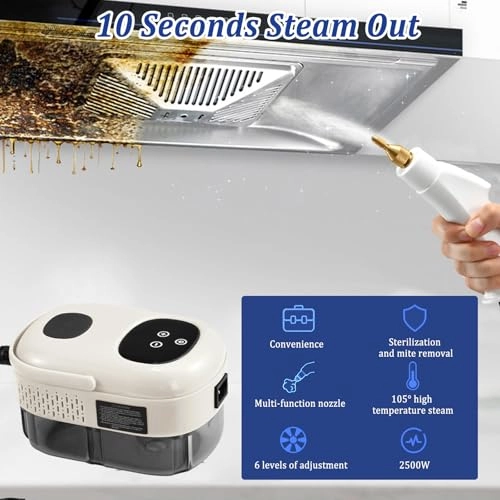 Steam Cleaner - 3 bar 1000 ml