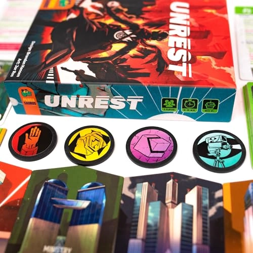 Unrest: The Asymmetric Game of Rebellion and Control - Card Game