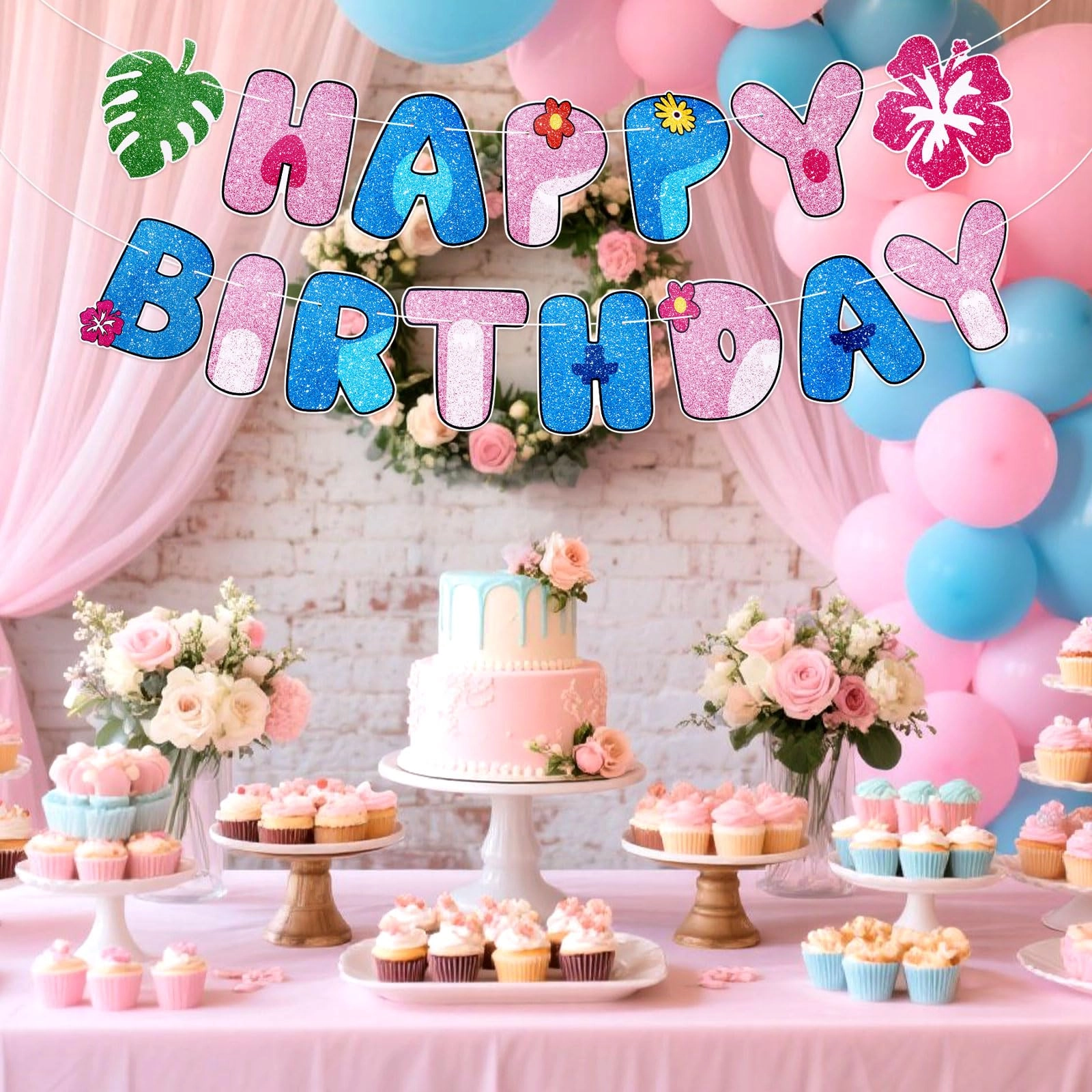 Happy Birthday Banner - 1 Birthday