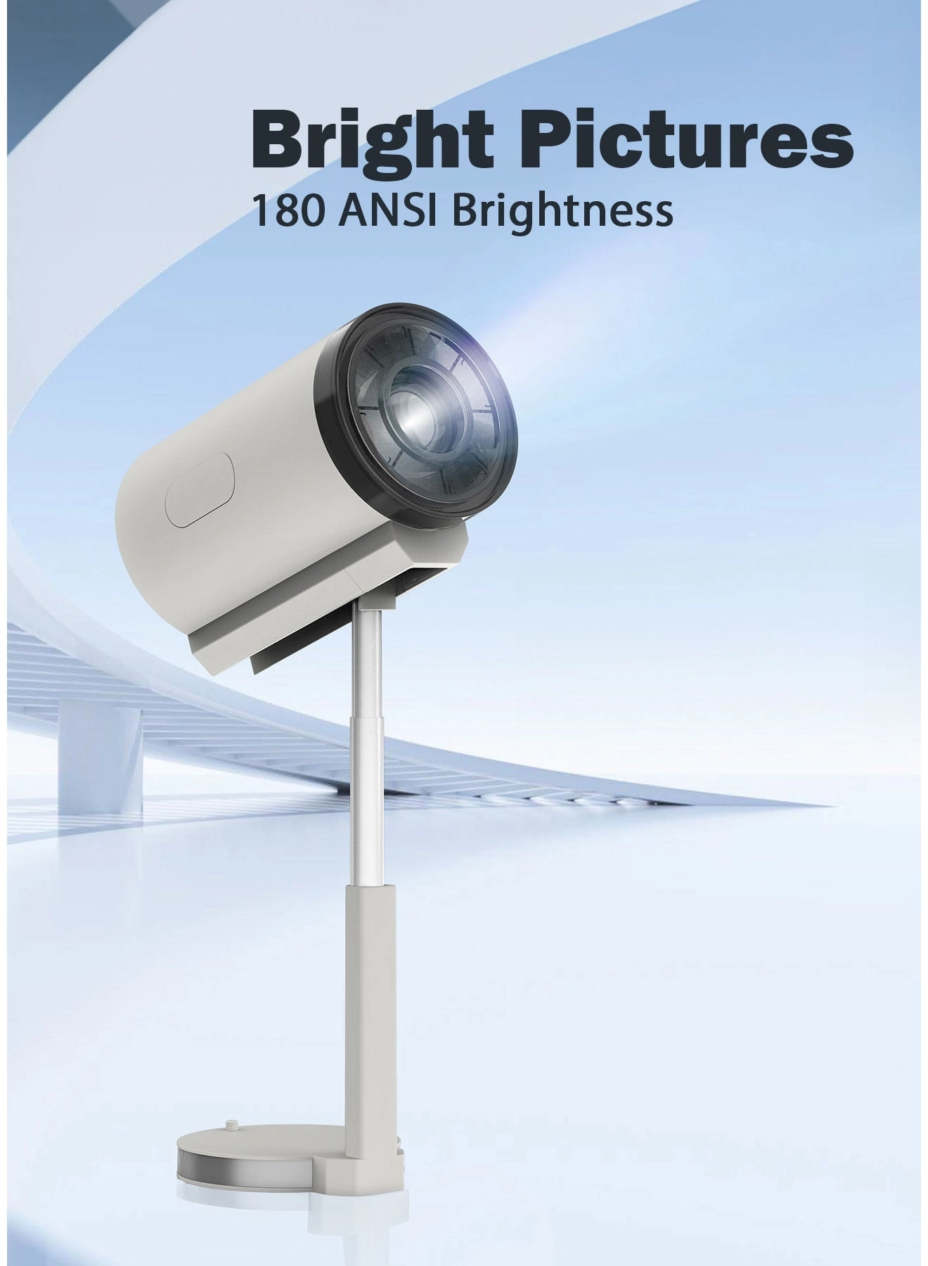 LUMIO Smart FHD Projector 9049070092 180 ANSI Lumens