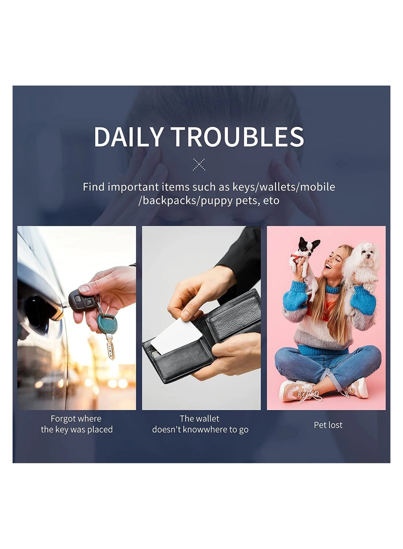 Bluetooth Key Finder - 4 Pack Round