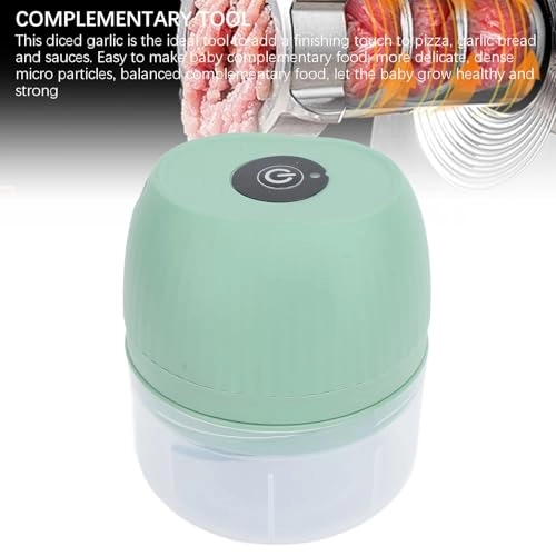Mini Electric Garlic Chopper - 250ml USB Rechargeable