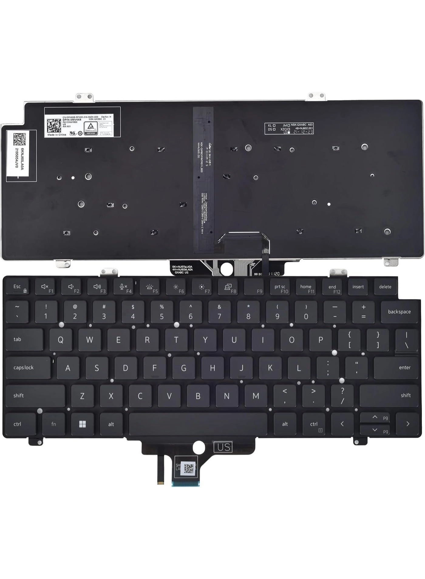Replacement Keyboard - US