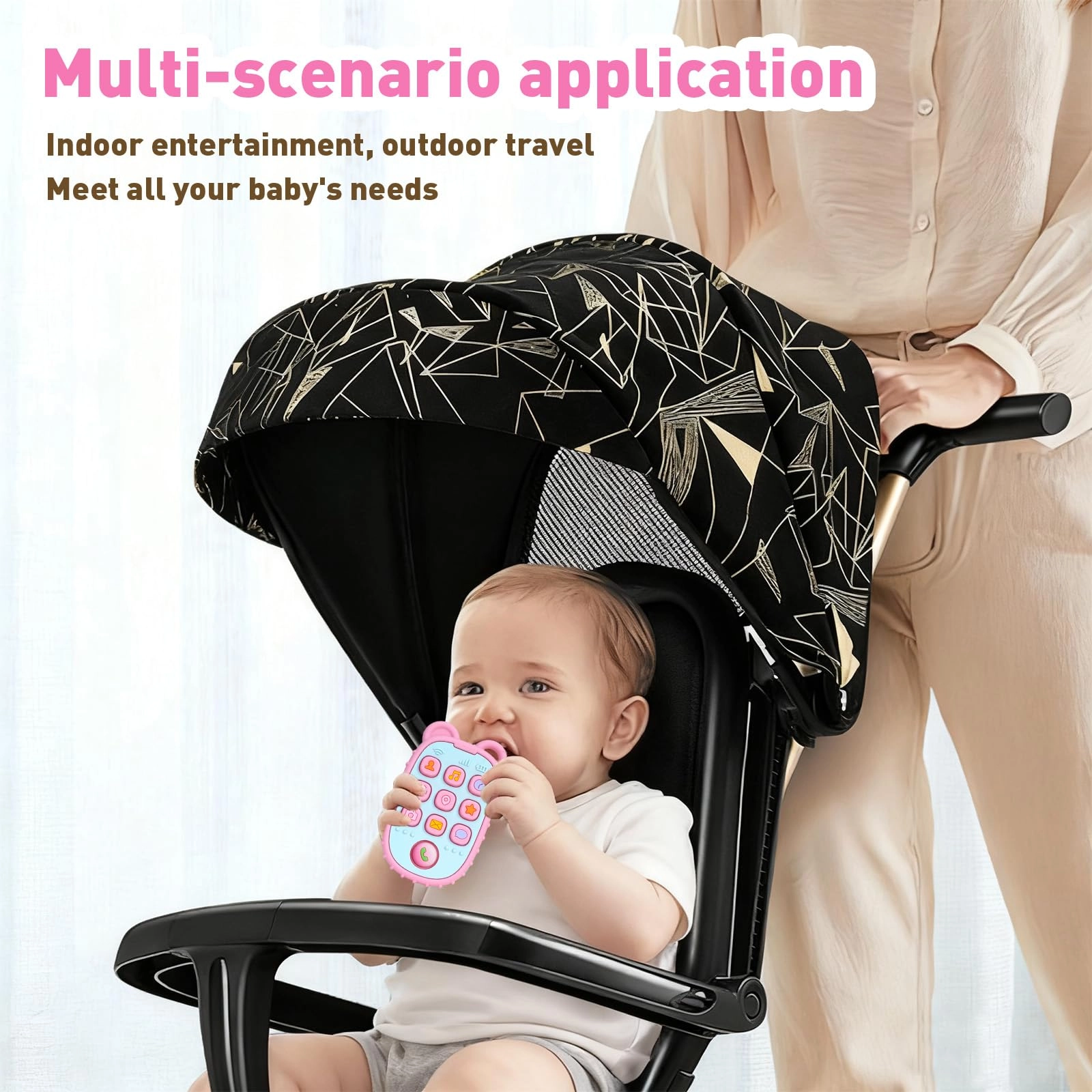 Phone Press Teether - Silicone
