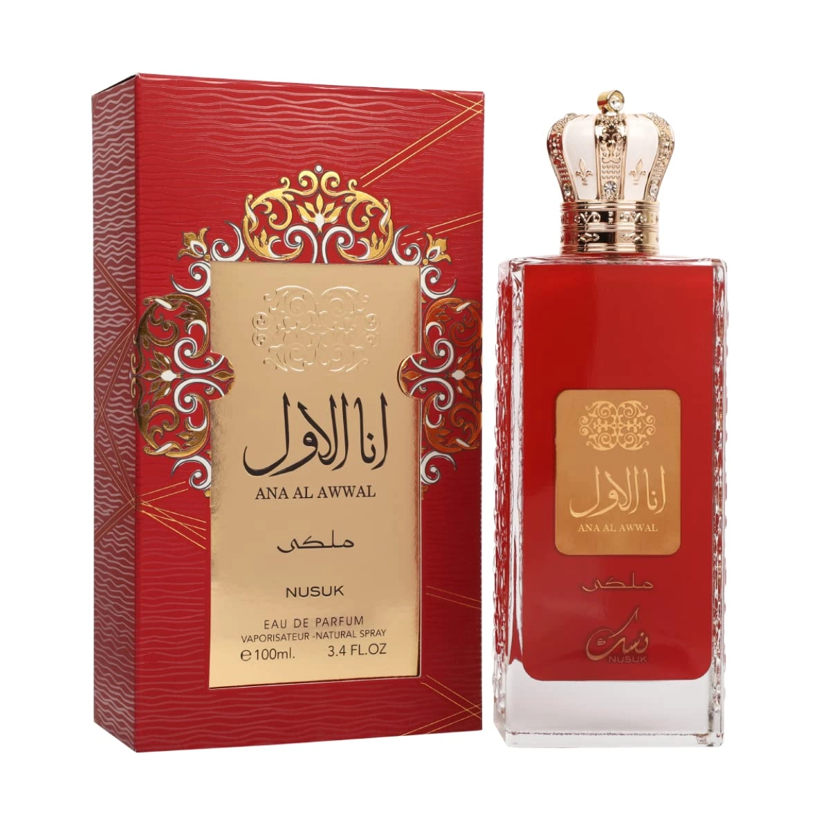 Al Fakhr and cosmetics trading L.L.C Ana Al Awwal Red Eau de Parfum 100ml