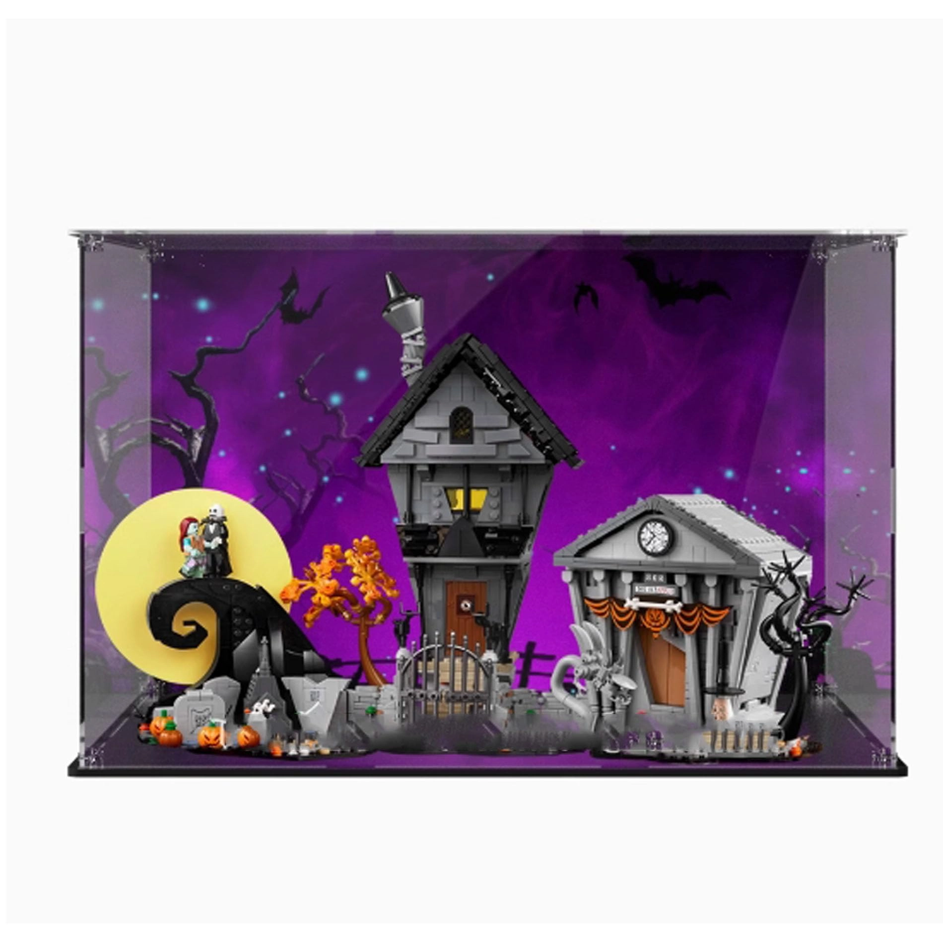 Acrylic Display Box - Acrylic for LEGO Christmas Eve Scare Model 21351