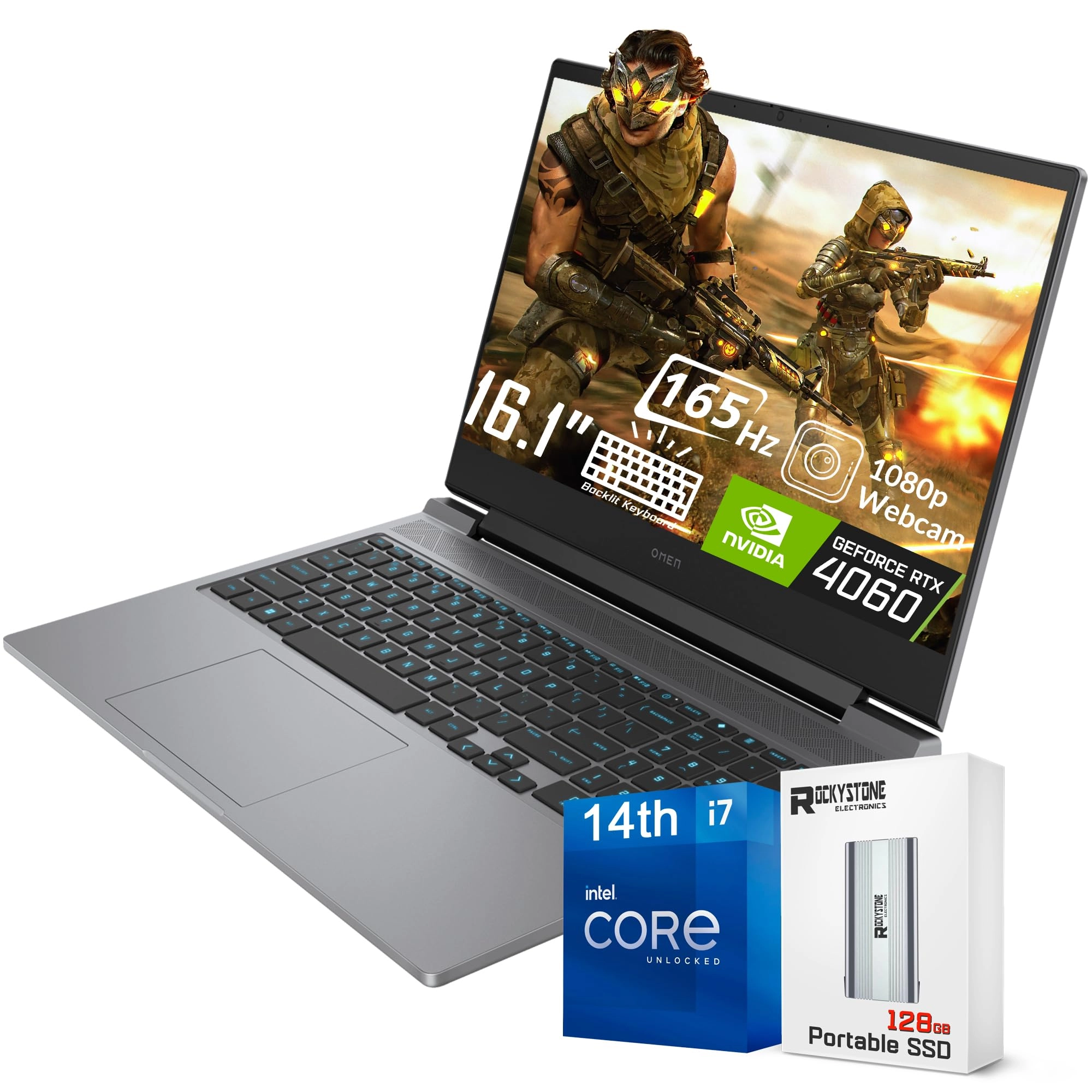 HP OMEN 16 - 16.1'' 2TB 64GB Core i7-14650HX