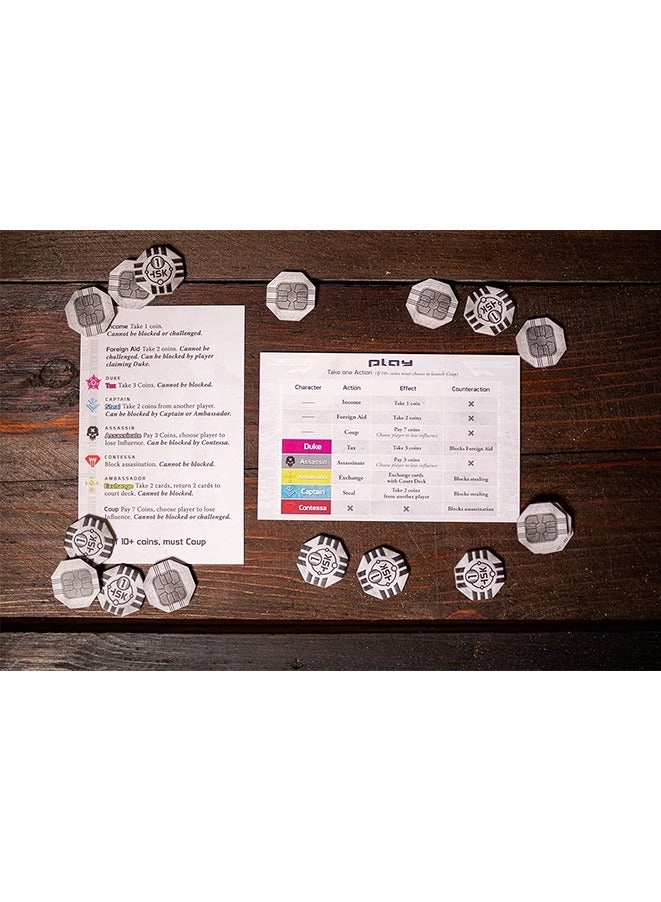 Coup: The Dystopian Universe - Card Game