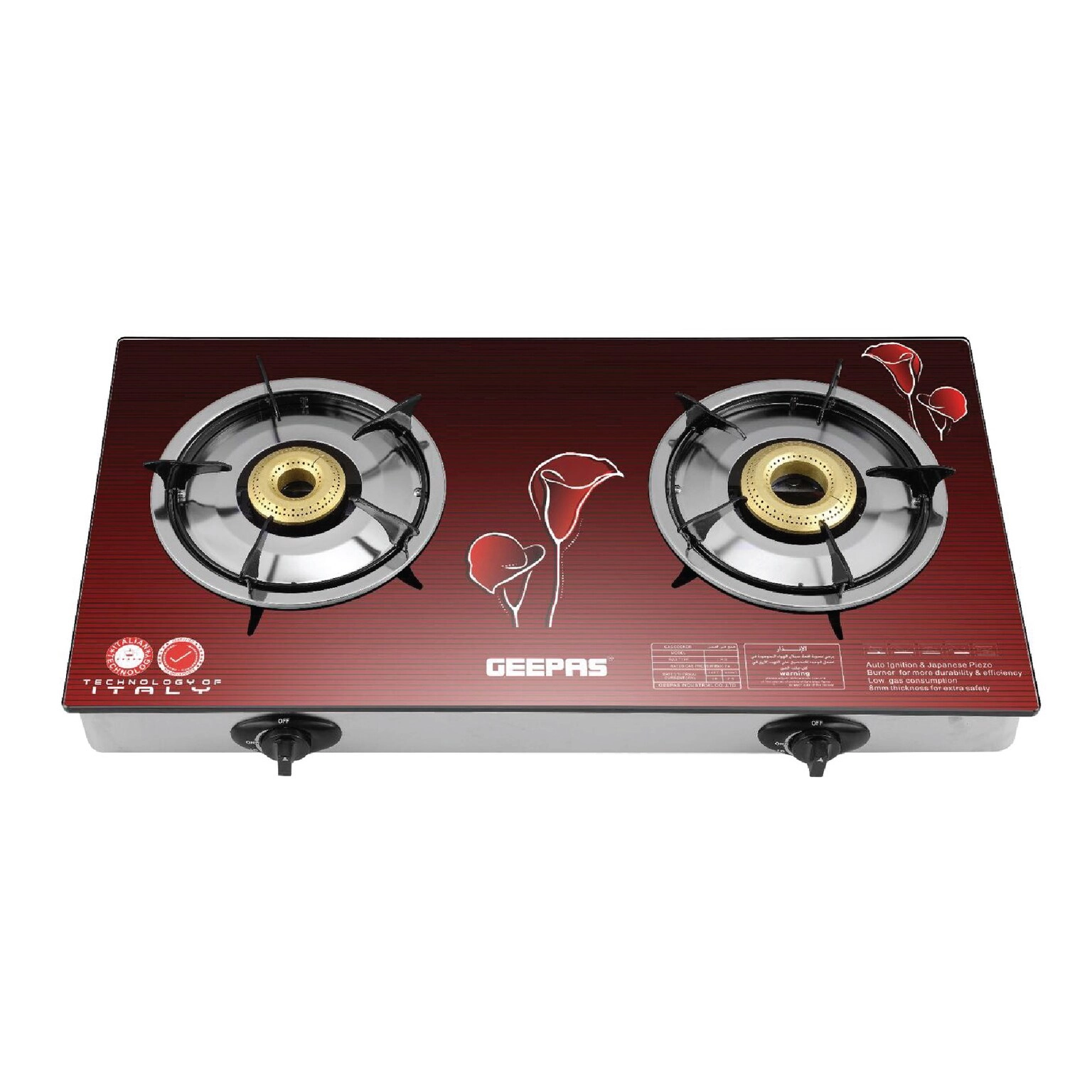 GEEPAS GK5602 Gas hob