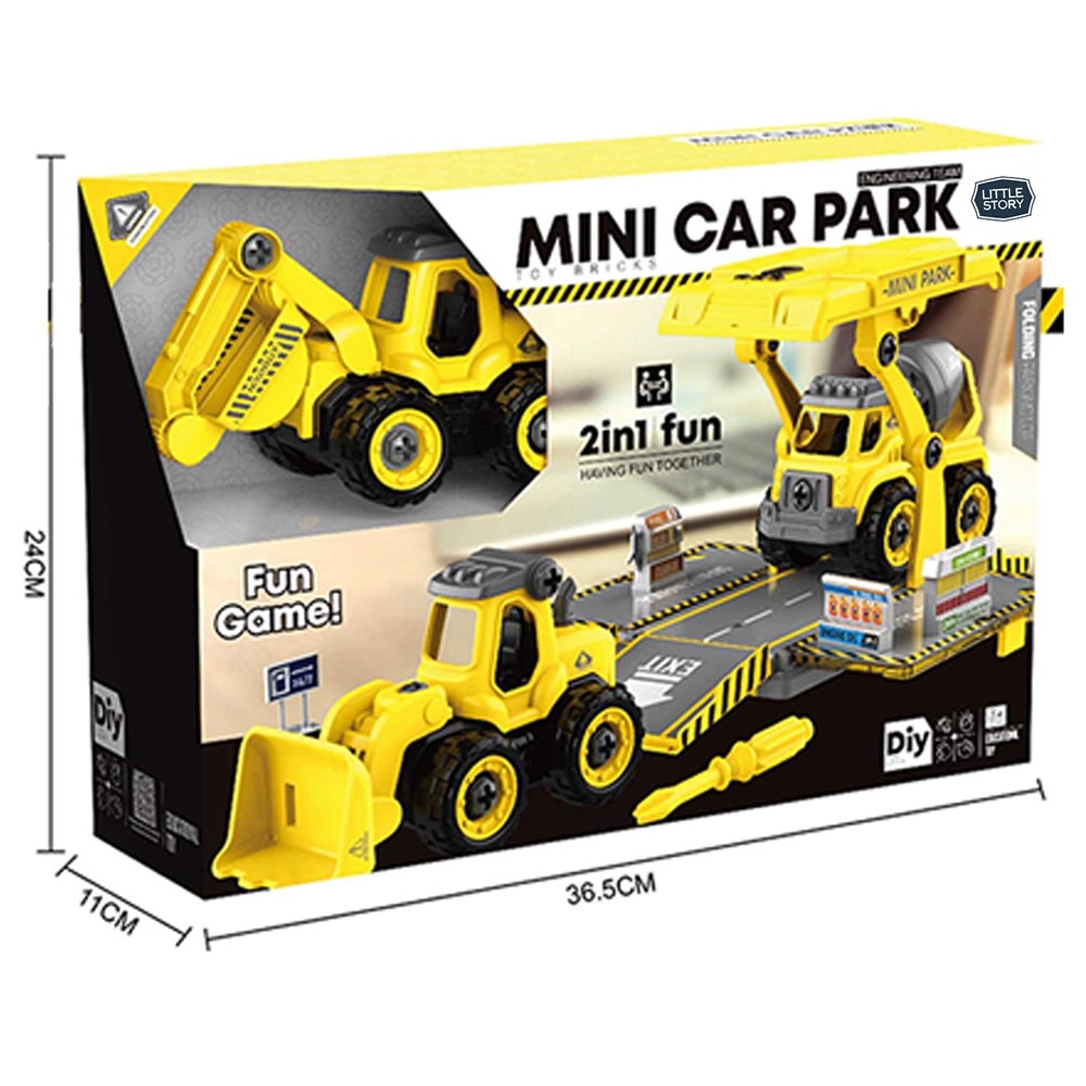 Mini Car with Parking - 76pcs