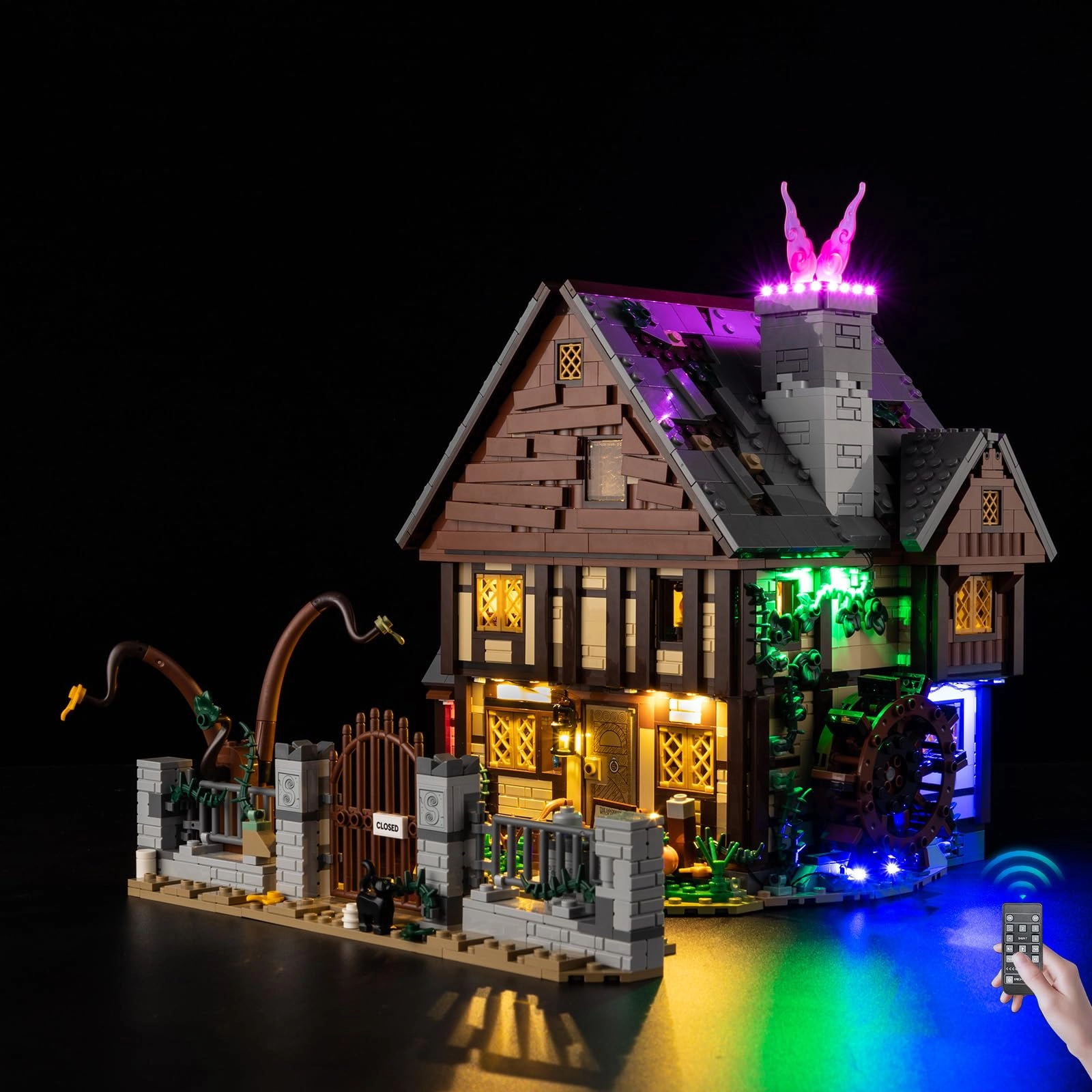 Nitemode LED Light Kit - Compatible with Lego 21341 Remote Control Multi-Light Effect Sequence