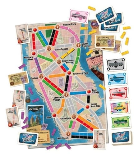 Ticket to Ride - London + Ticket to Ride - New York + Decaps (French)