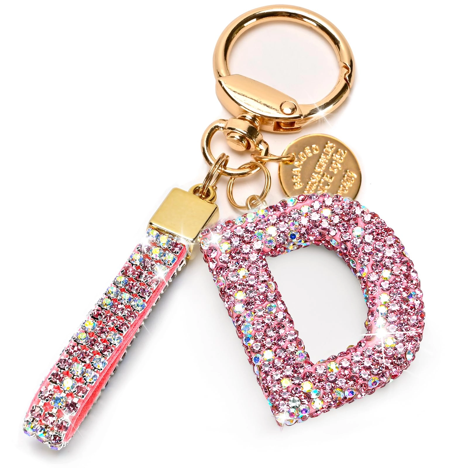 Initial Letter Keychain