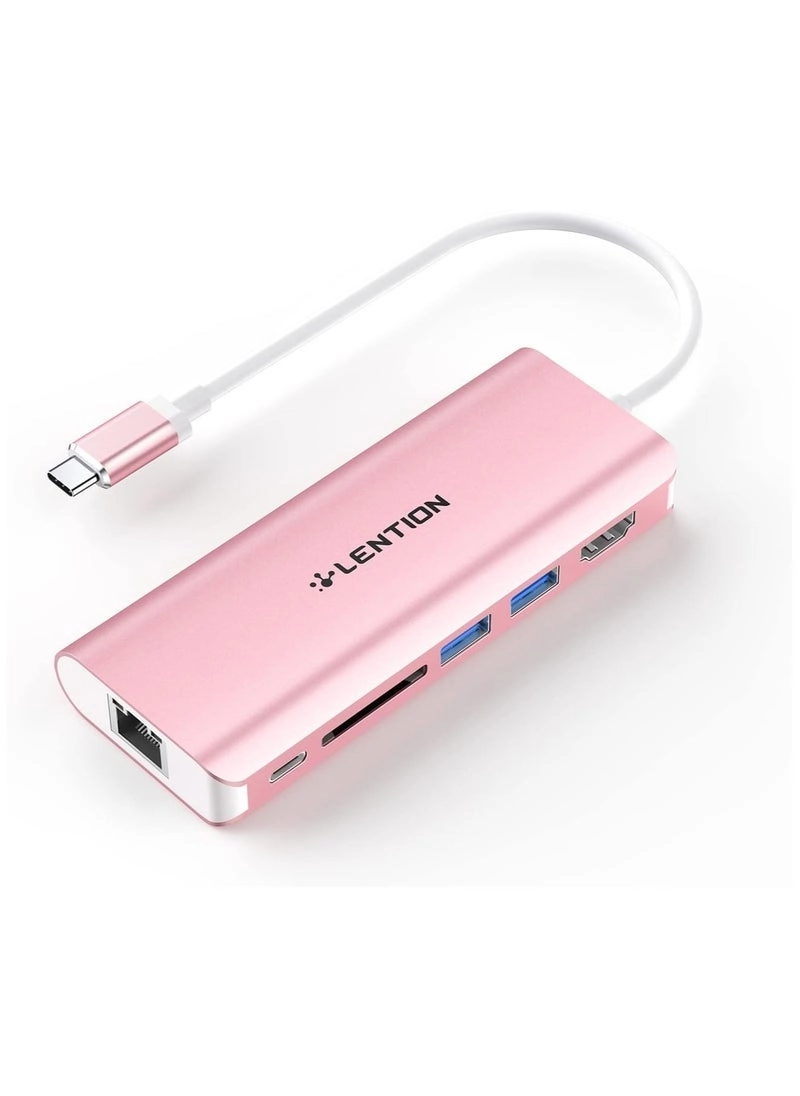 LENTION USB C Hub - USB-C 3.1 Gen1 4K@30Hz