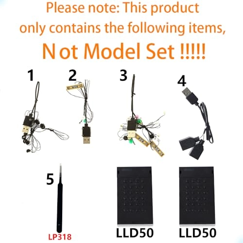 LED Light Kit for LEGO Icons The Lord of The Rings: The Shire 10354