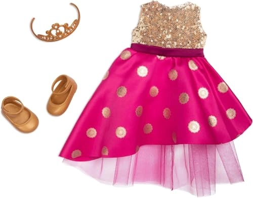 Sarah Doll - Blonde Hair Festive Dress Tiara