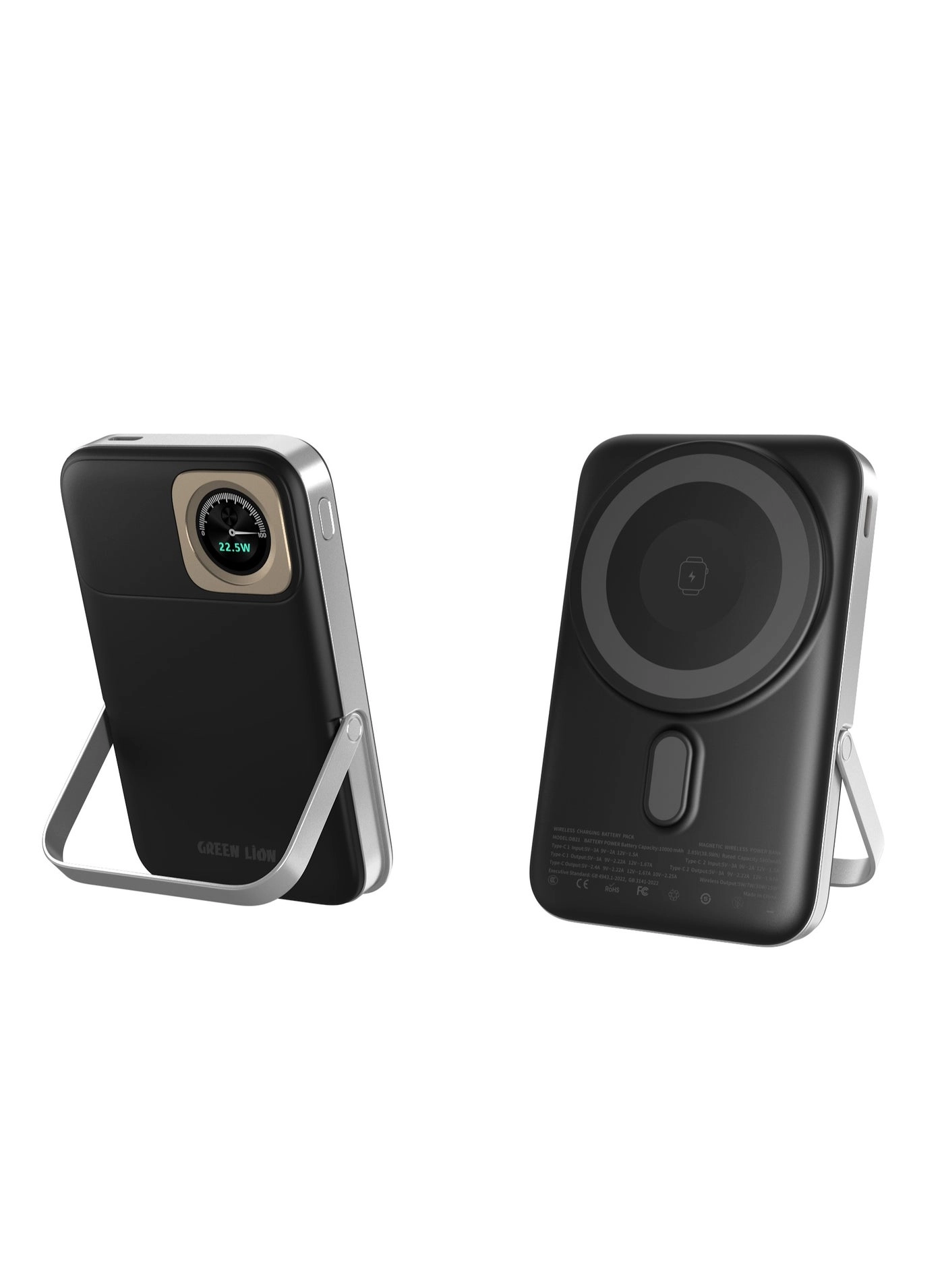 Mag Vision - 10000 mAh 22.5 W Fast charging Wireless charging