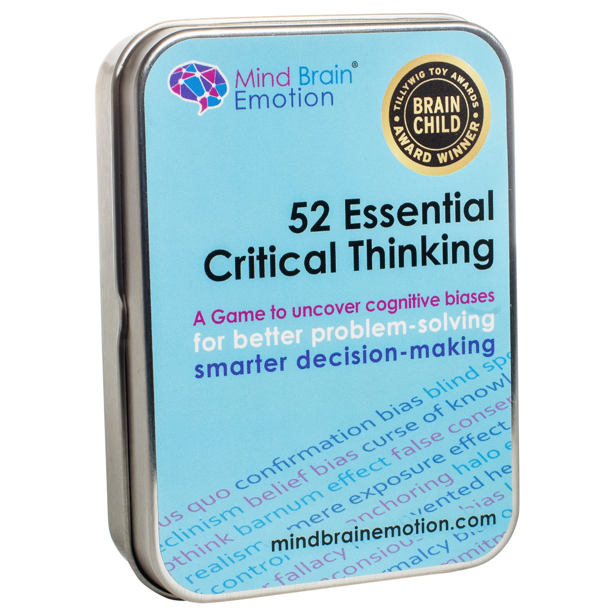 Mind Brain Emotion 52 Essential Critical Thinking - 8 years and up 52 pieces