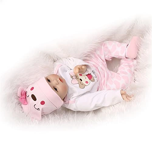 Reborn Baby Doll - 55cm/22in Soft Silicone Dressed