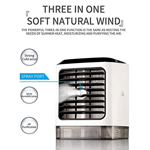 Personal Air Cooler - 4-in-1 3 Speeds Mini USB