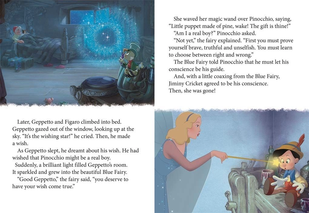 Disney Pinocchio Cloth Book - 4 years+