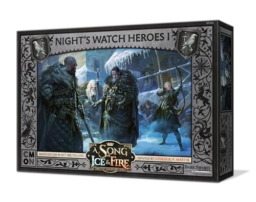 A Song of Ice and Fire Tabletop Miniatures Game: Night's Watch Heroes I Box Set