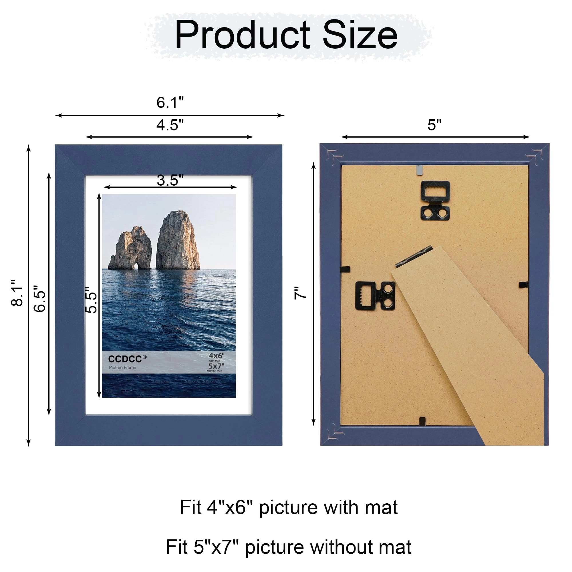 Picture Frame Set - 5x7