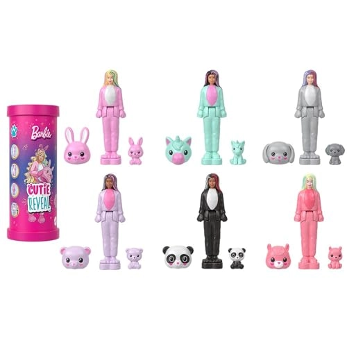 Barbie Mini Cutie Reveal Doll - 1.5-inch Plastic Ages 3+