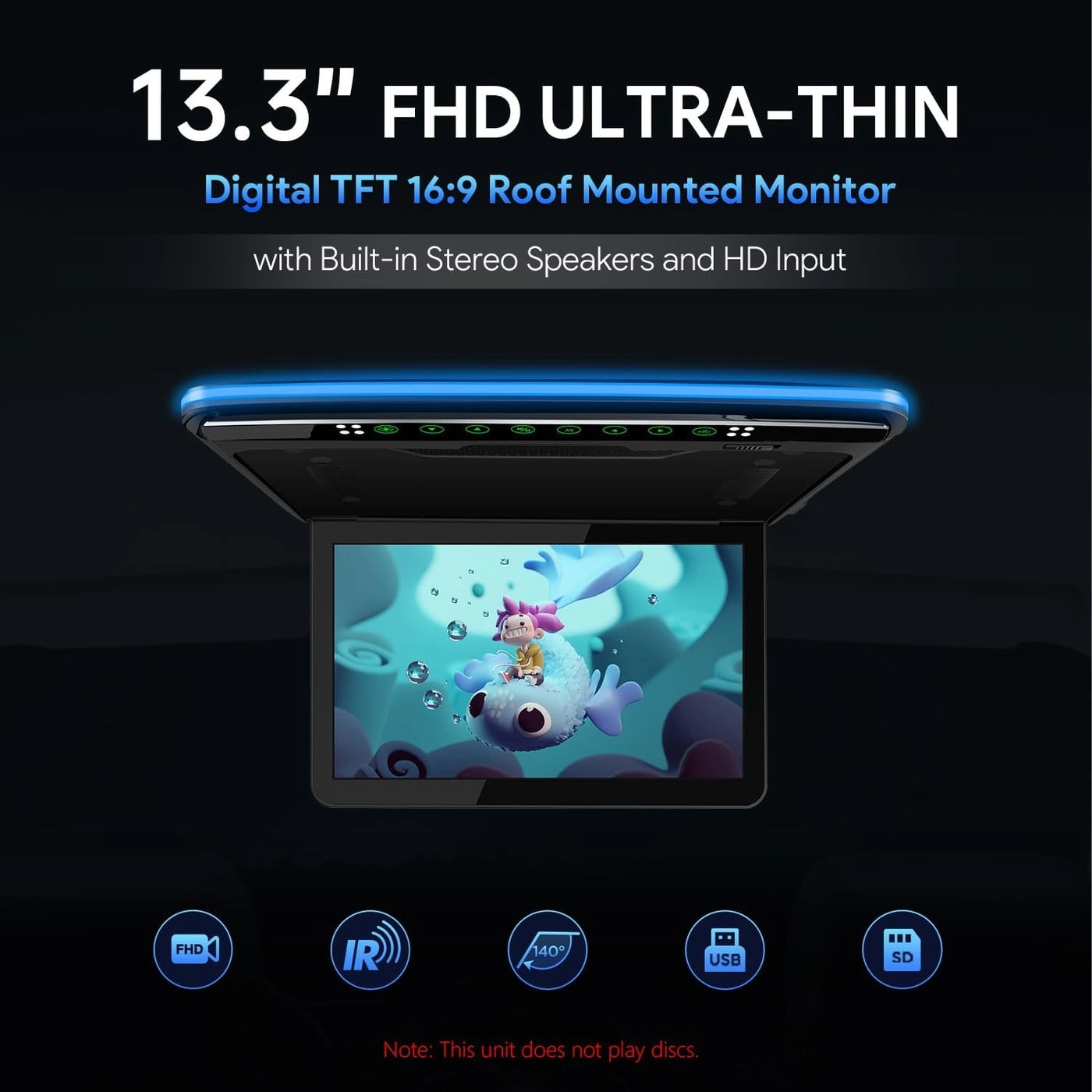 CM136HD - 13.3 Inches