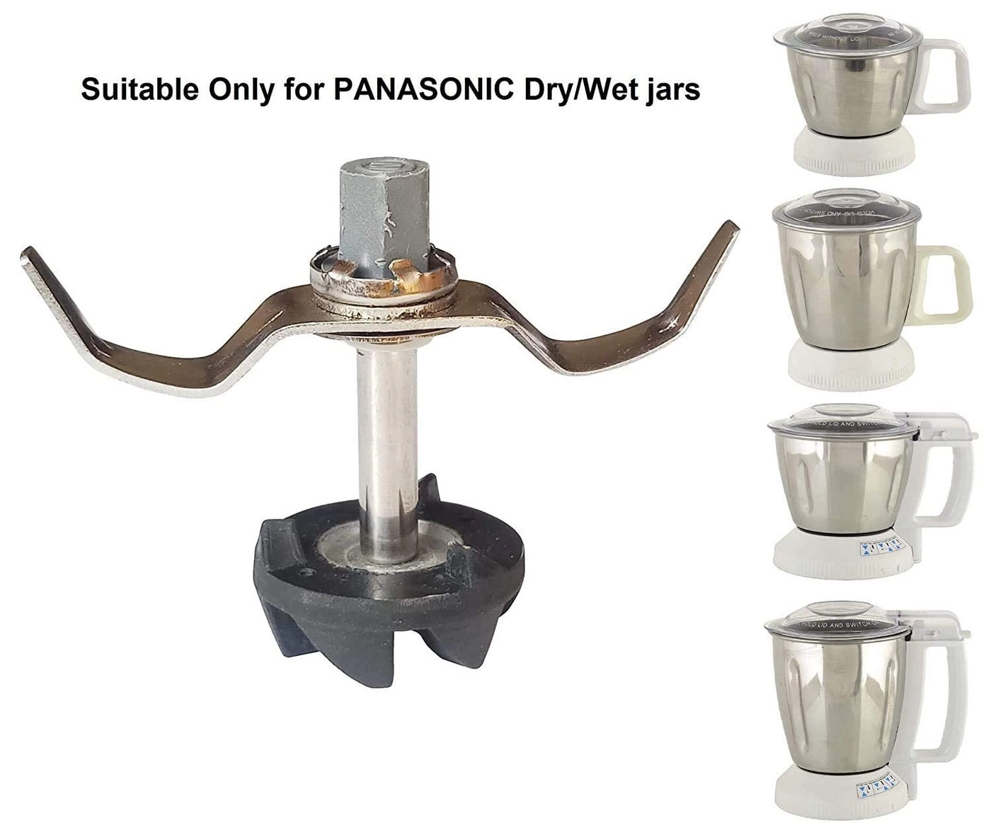 WETDRY BLADE SET - WITH COUPLER1U + CHUTNEY JAR BLADE SET