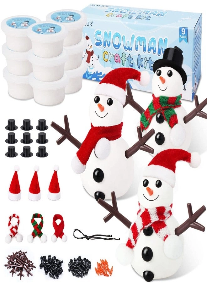 BANBBUR Build a Snowman Kit - Modeling Clay Pack