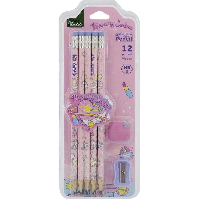 Roco Stylish Stationery Set - 12 Pieces