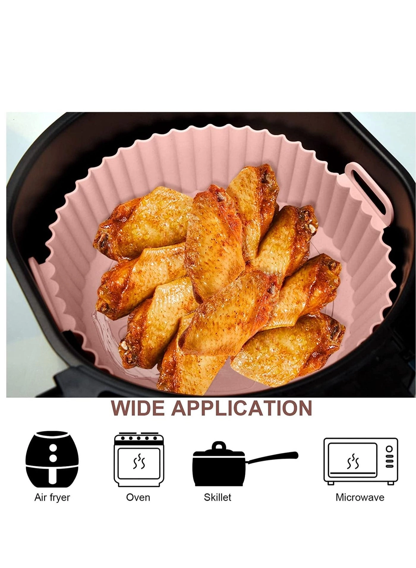 Air Fryer Liner - Silicone 2 Pcs